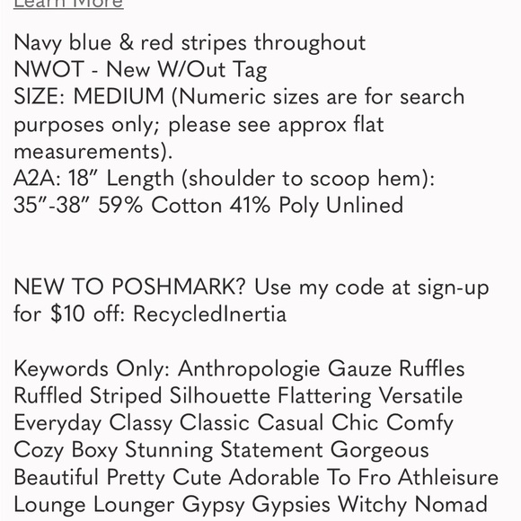 COPY - COPY - Akemi + Kin midi dress size XS NWT ANTHOLOGY DRESS - Picture 8 of 11